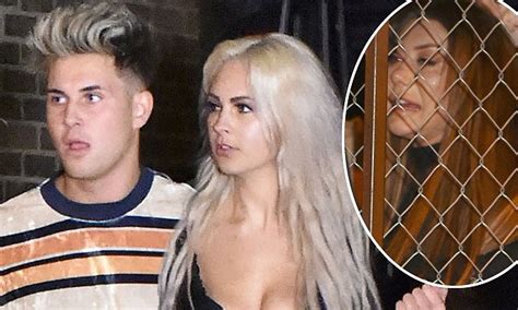 Chloe Ferry In Tears At Marty Mckenna And Mystery Blonde Daily Mail
