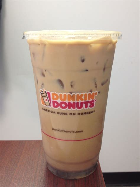 But, as any proper dunkin' aficionado knows, you can also ask for flavor shots and/or flavor swirls in your iced coffee. Image detail for -Fast Food Geek: Dunkin Donuts: Caramel ...