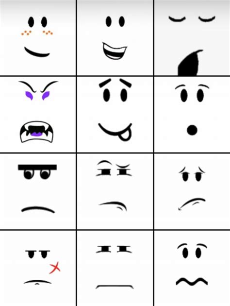 Create A Roblox Faces Tier List Tiermaker