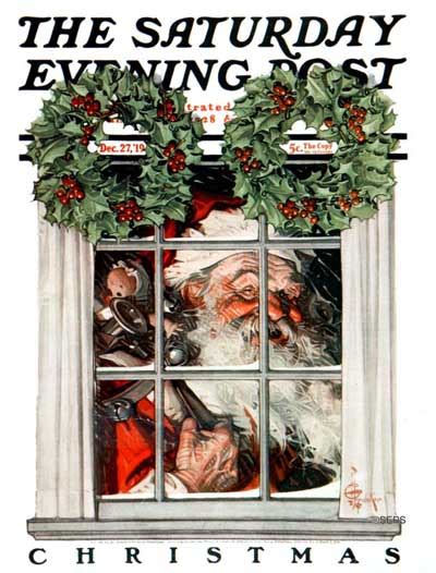 Classic Covers Santa Claus The Saturday Evening Post