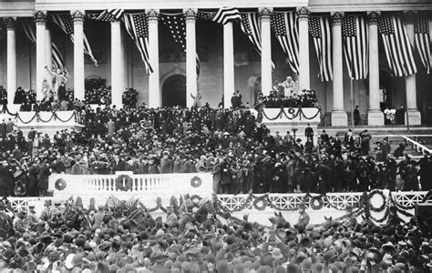 Taft Inauguration 1909 Npresident William Howard Taft On The Inaugural