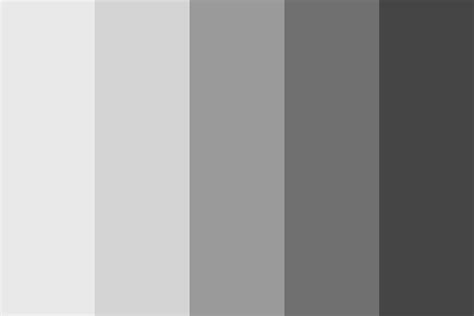 Gray Gradient Color Palette Color Palette Grey Color Palette Home