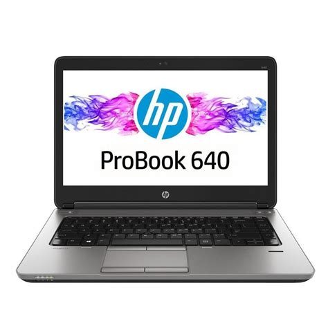 Hp Probook 640 G1 14 Inch 2015 Core I5 4210m 8gb Ssd 256 Gb