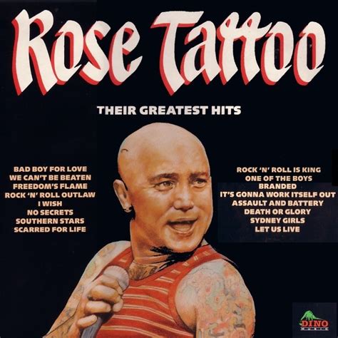 Not only were rose tattoo. Discographie - Rose Tattoo Fanpage