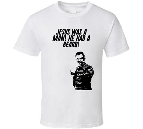 Dear lord baby jesus, or as our brothers to the south call you jèsusöwe thank you so much for this bountiful harvest of dominoís, kfc, and the always delicious taco bell. Talladega Nights Cal Silhouette Jesus Was A Man! He Had A Beard! Quote T Shirt
