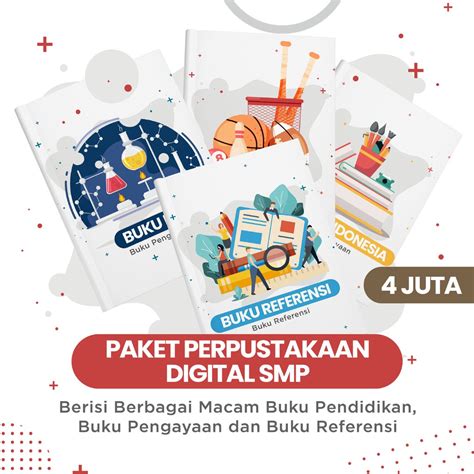 Jual E Voucher Paket Perpustakaan Digital Smp Het 4jt Shopee Indonesia