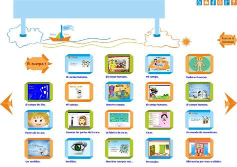 Juegos de preescolar y kínder para aprender el abecedario, los números, colores, y figuras. Partes del Cuerpo Humano en Educación Infantil Preescolar | Juegos interactivos infantil ...