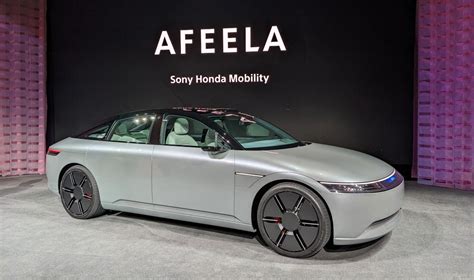 Sony Honda Mobility Officially Unveils Its Afeela Ev Concept At Ces 2023