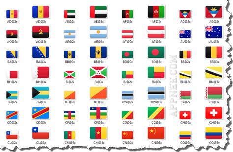 180 High Quality National Flag Logos In One Package Appnee Freeware