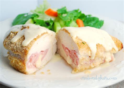 Chicken cordon bleu sauce really completes this dish. Chicken Cordon Bleu Recipes and Photo Gallery - InspirationSeek.com