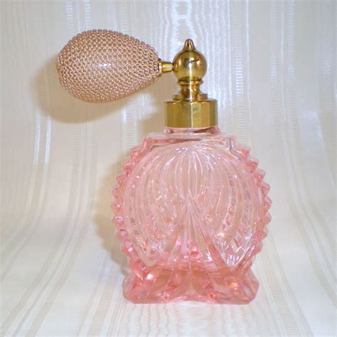 Vintage Perfume Bottles Pink Roll Over Large Image To Magnify Click