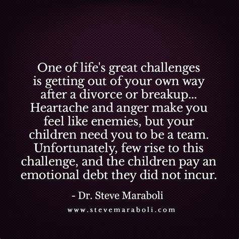 One Of Lifes Great Challenges Is Getting Out Of Your Own Way After A
