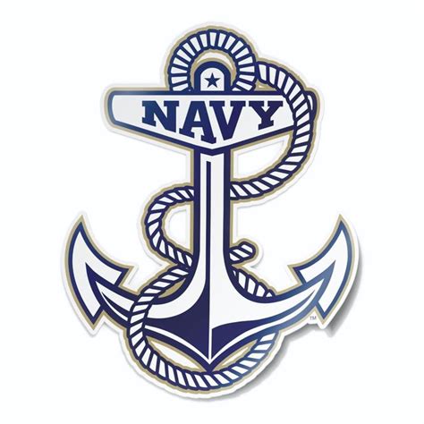 Us Naval Academy Anchor Logo Car Decal Navy Sticker Etsy Anchor Logo Us Navy Tattoos Us