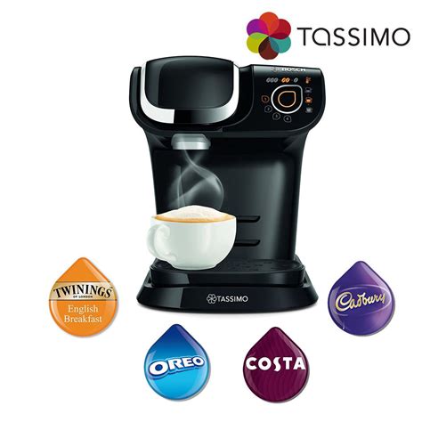 tassimo my way tas6002gb costa coffee hot drinks coffee machine 1500w 1 2l bosch ebay