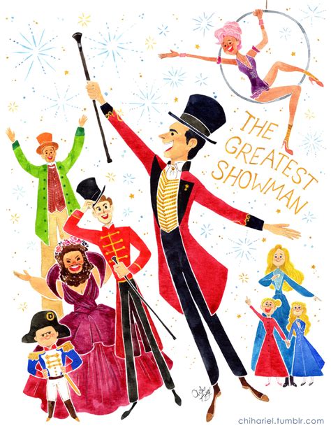 The Greatest Showman Watercolor Fanart By Chih★ariel The