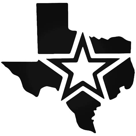 Texas Decal Svg