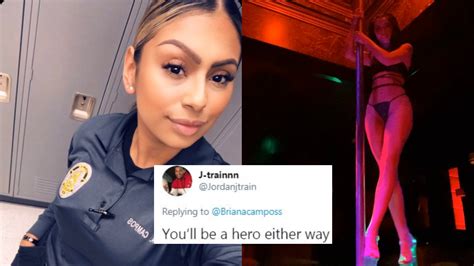 Stripper Or Cop Woman Asks People To Help Her Choose A Profession