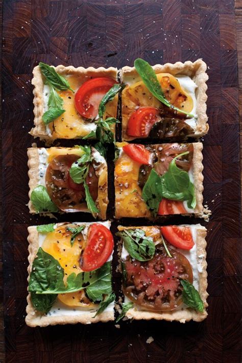 A Stunning Tart That Showcases Summers Succulent Tomatoes Its Also