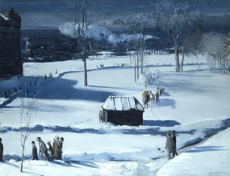 George Bellows Blue Snow The Battery 1910 Columbus