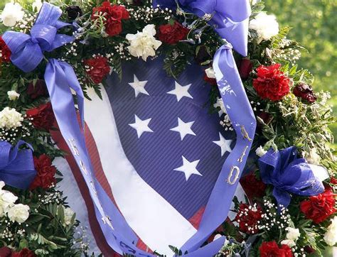 In lieu of flowers is sometimes used to request for assistance paying for funeral expenses. Popular Flowers To Honor Those Who Have Served Our Country ...
