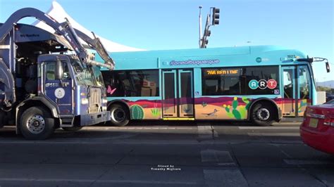 Art Bus Rapid Transit In Albuquerque New Mexico Usa Youtube