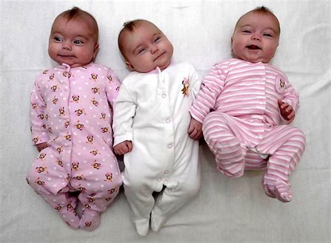 Parents Celebrate Their 200 Million To One Miracle Identical Triplet