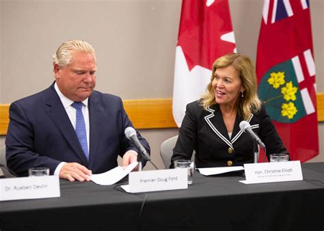 Ontario premier doug ford made the announcement monday afternoon, while indicating that the declaration of a state of emergency will not be extended beyond feb. Premier Doug Ford's healthcare announcement offers next to ...