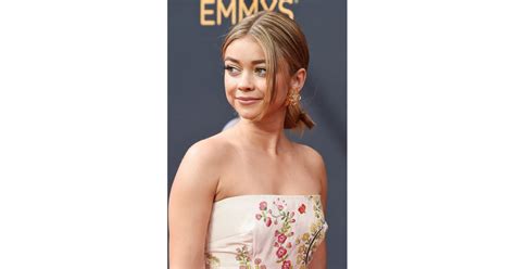 Sarah Hyland Emmys Hair And Makeup On The Red Carpet Pictures