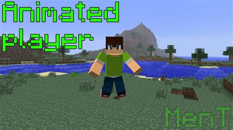 Minecraft Animated Player Mod Youtube
