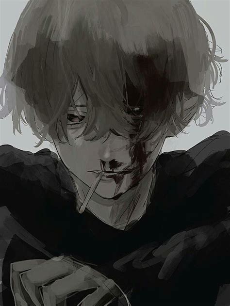 Anime Male Pfp Smoking