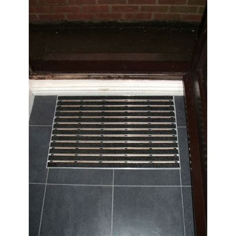 Aco Indoor Drainage Matwell In Anthracite Grey 600mm X 400mm