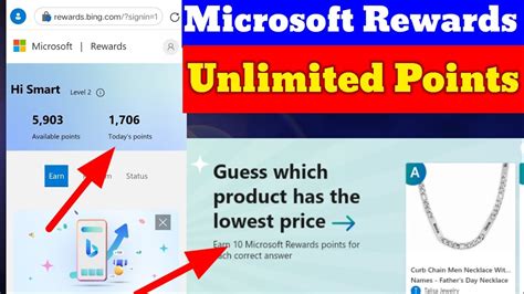 Microsoft Rewards New Unlimited Points Trick Microsoft Rewards New