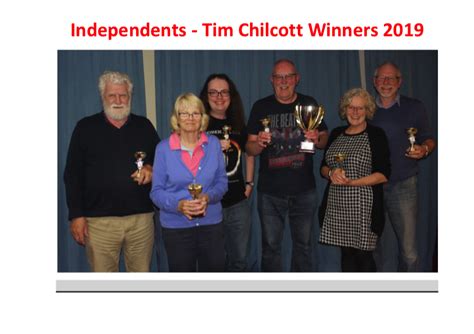 Tim Chilcott Cup Minehead And District Quiz League