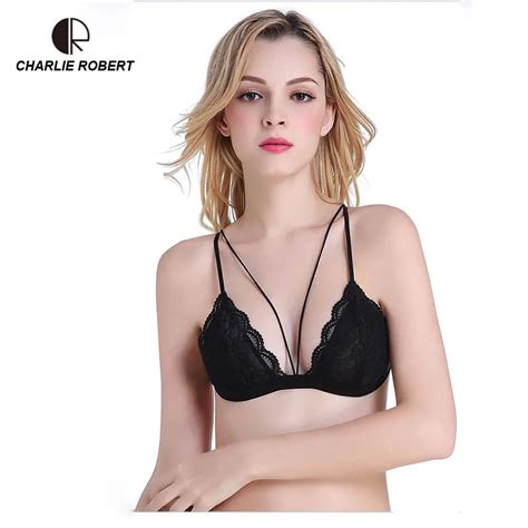cr new ultra thin comfortable sexy lace bra wire free thin cup underwear for women wi564 in bras