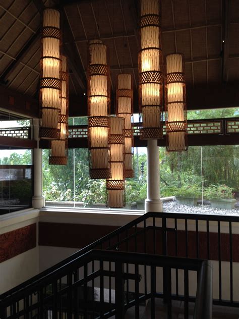 Bamboo Light Chandelier Royal Pacific Resort Universal Studios Fl Usa
