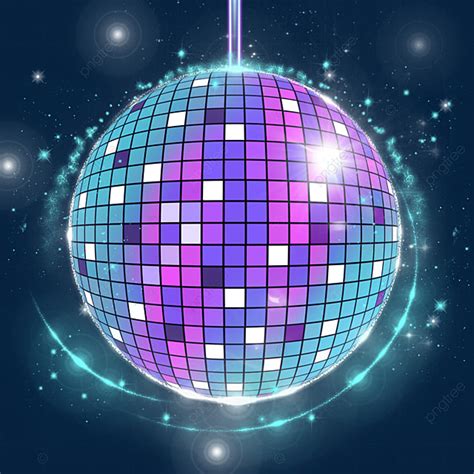 Disco Ball Light Hd Transparent Glitter Colorful Disco Ball Light