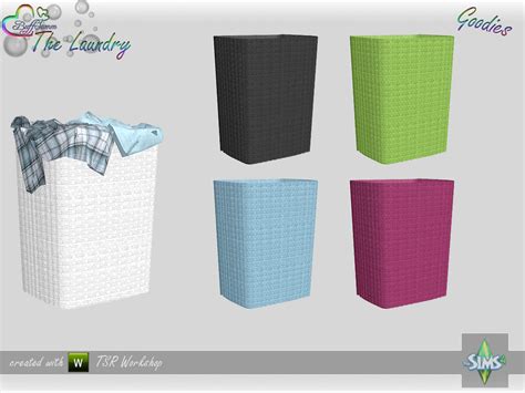 Cc For Sims 4 Hampers Sims Sims 4 Laundry Basket Vrogue