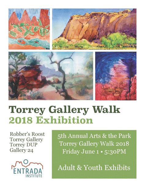 Torrey Gallery Walk Entrada Institute