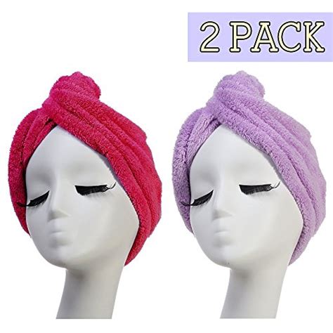 Microfiber Hair Turban Towelaurotrends Super Absorbent Hair Towel Wrap