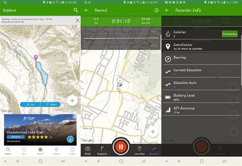 Each hiking app is on ios/android. 7 Best Hiking Apps For Android And iPhone In 2018 | TechUntold