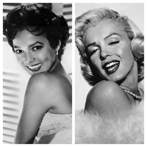 Dorothy Dandridge ~ Marilyn Monroe Classic Beauties 😘 Dorothy Dandridge Classic Beauty