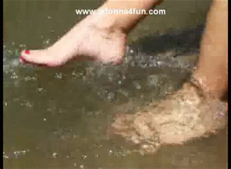 Splashing Feet In Cold River Adonna4fun S Clip Store Clips4sale