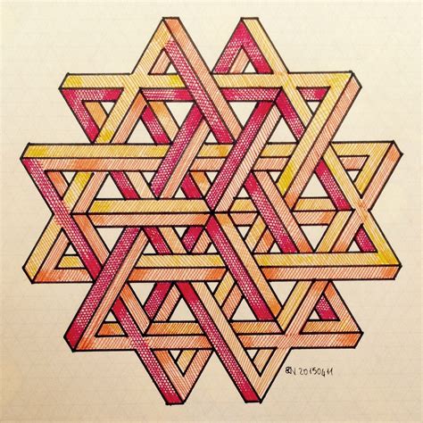 Impossible On Behance Sacred Geometry Patterns Graph Paper Art