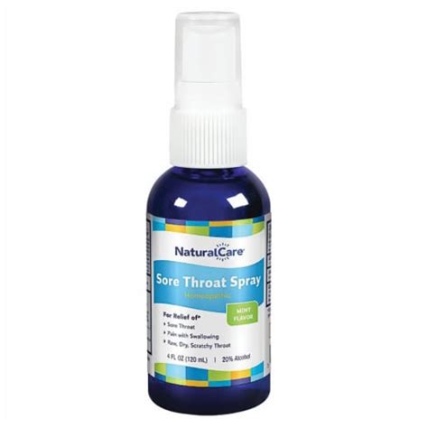 Natrabio Sore Throat Pain Relief Spray 4 Fl Oz Foods Co