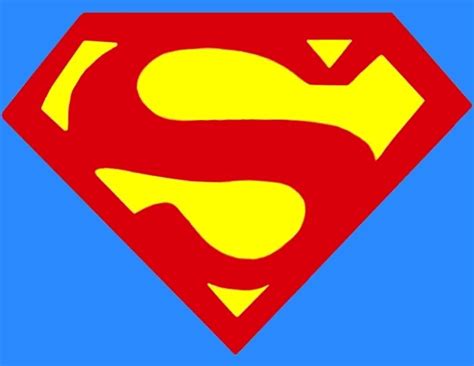Blank Superman Logo Template - ClipArt Best