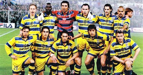 Frey, bergomi, simic, colonnese (78' west), j match between parma and inter in season 1998/1999. Portrait of an iconic team: Parma 1998-1999 - Football365