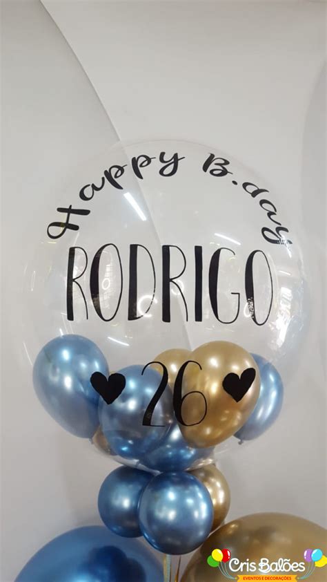 Bubble Personalizado Mini Balões Balão Personalizado Com Nome E