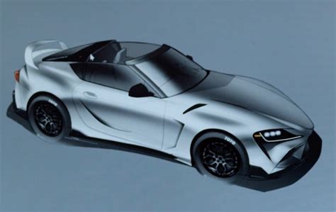Toyota Gr Supra Sport Top Concept Prepared For Sema Performancedrive