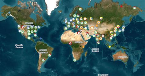 Nuclear Map Global Energy Monitor