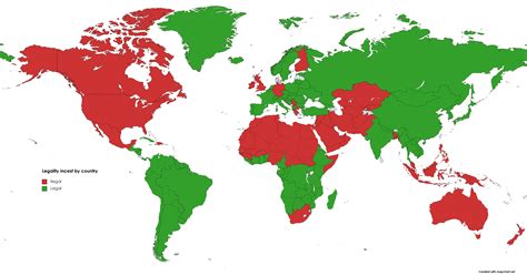 Legality Of Incest By Country Rmaps